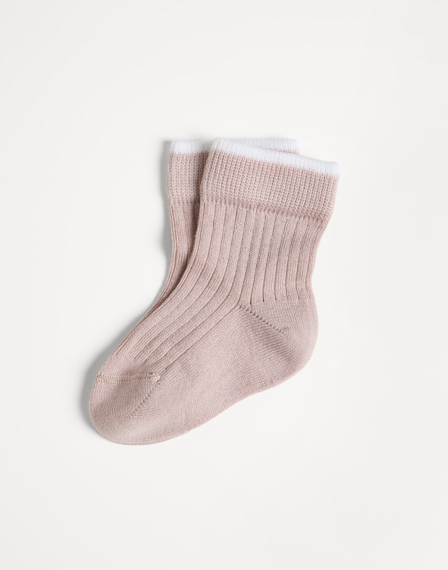 Bernie Baby socks Pink Baby - Brunello Cucinelli