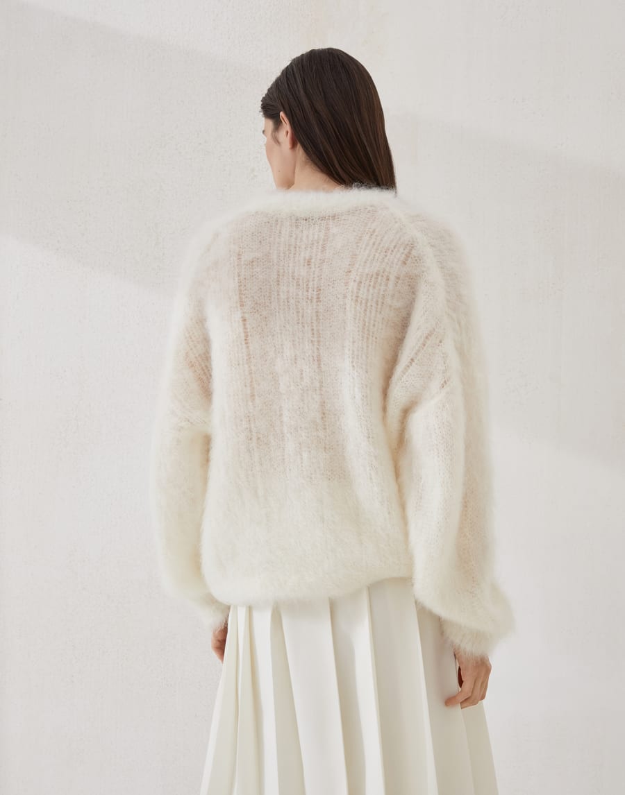 Mohair and silk sweater Butter Woman - Brunello Cucinelli