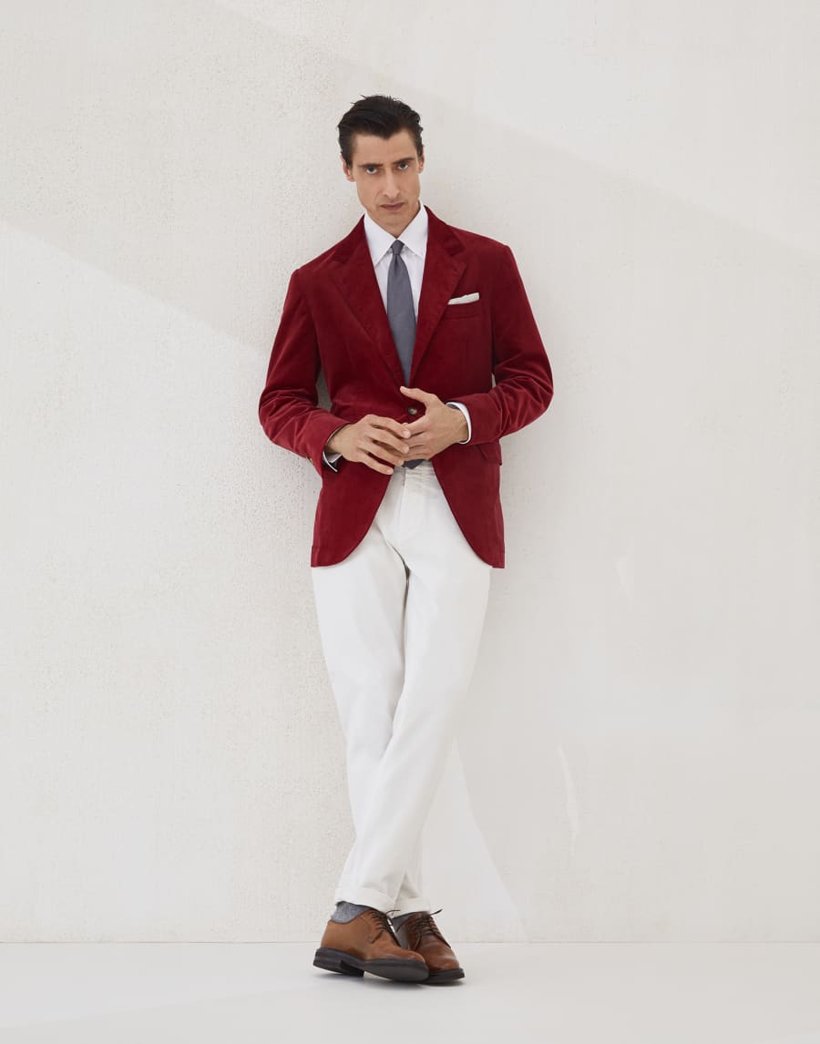 ライトウェイト デニムパンツ エクリュ メンズ - Brunello Cucinelli