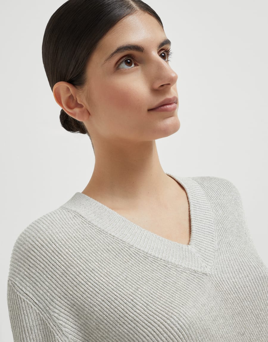 Vanisé sweater Fog Woman - Brunello Cucinelli