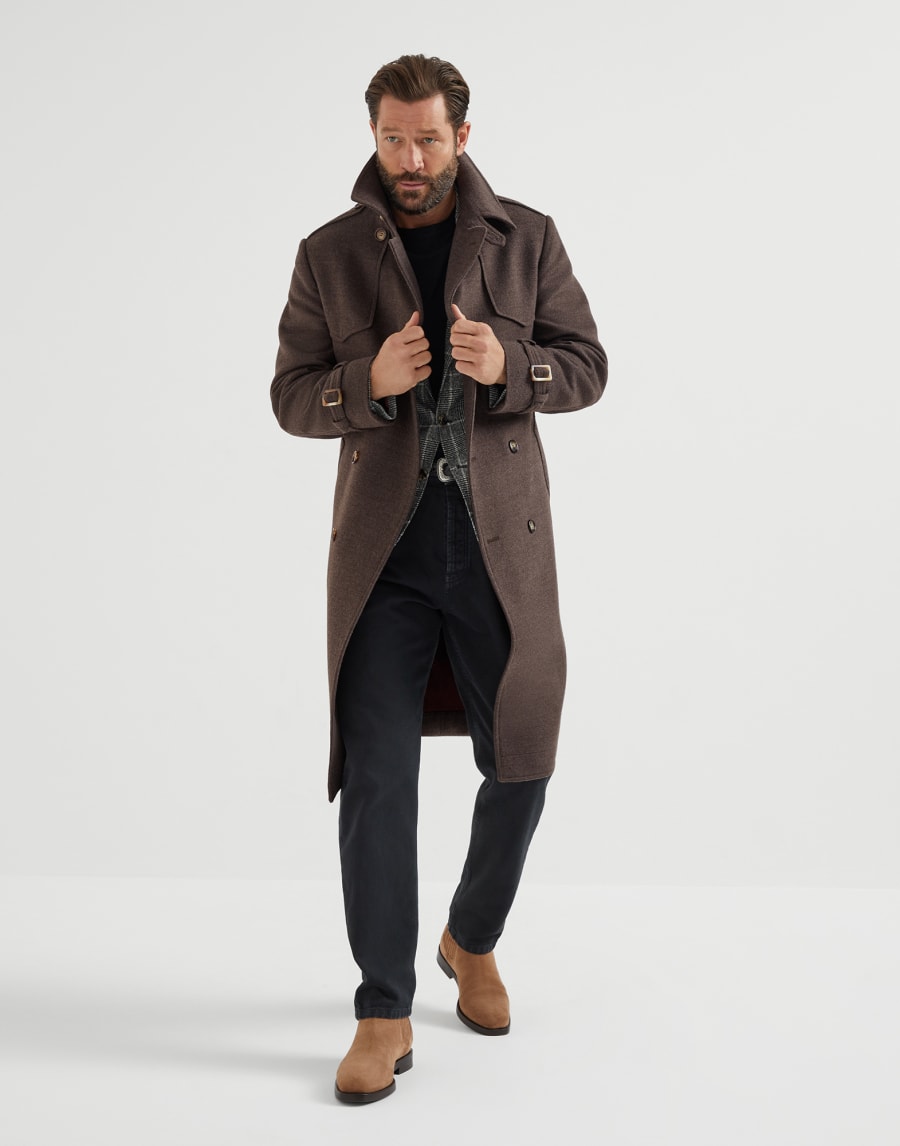 Long sleeve T-shirt Black Man - Brunello Cucinelli