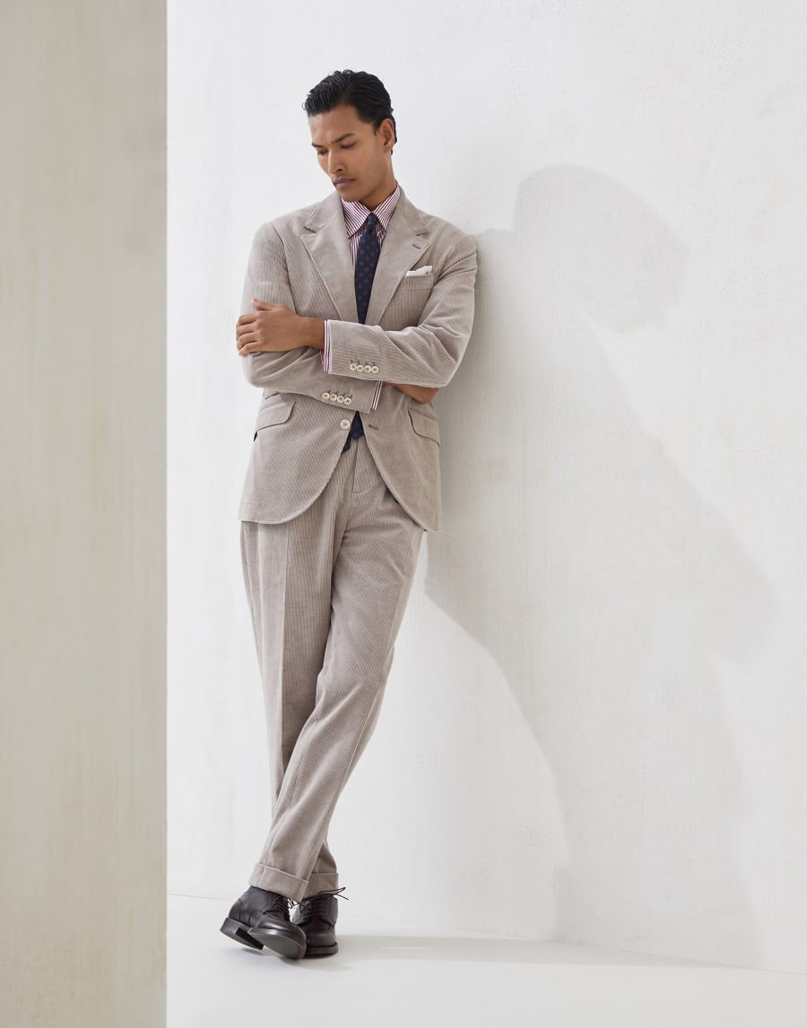 Sakko aus Cordsamt Borke Herren - Brunello Cucinelli