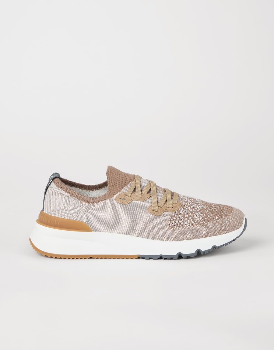 Knit runners Beige Man - Brunello Cucinelli