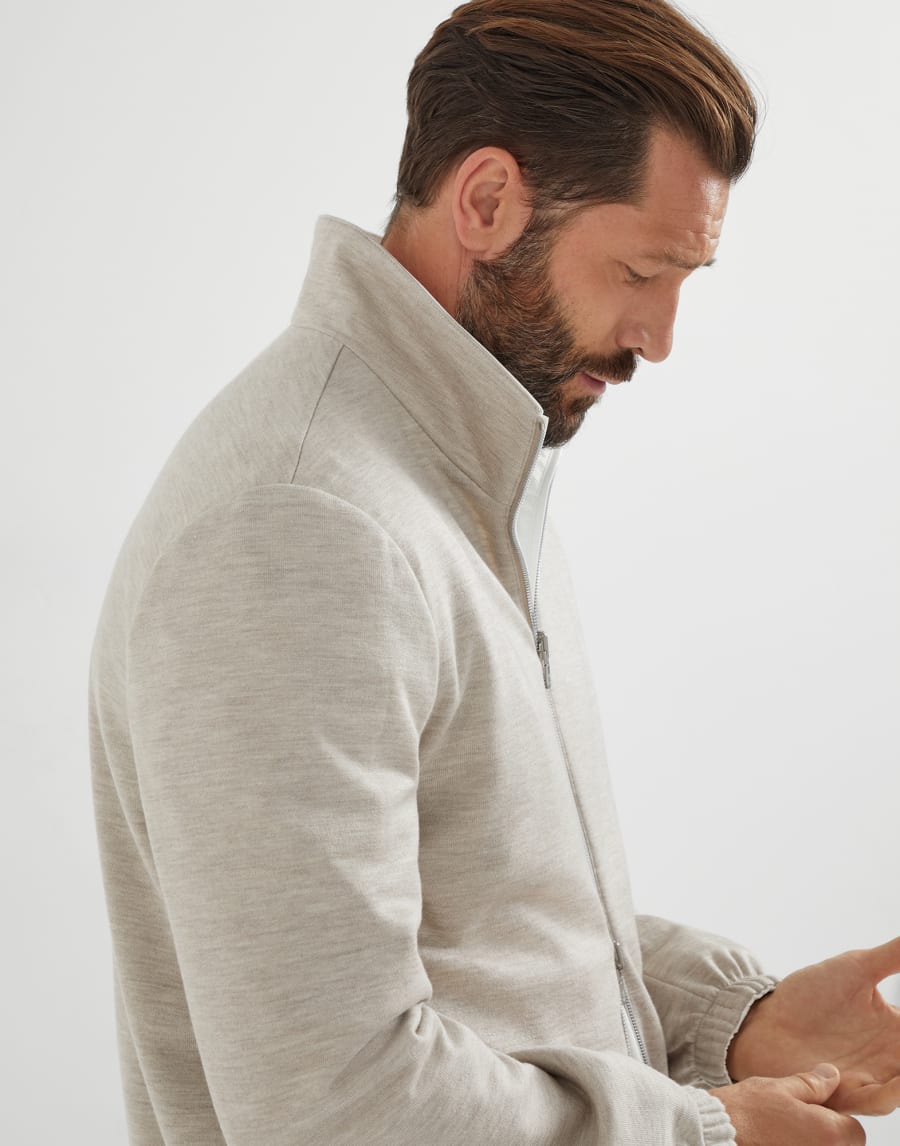 Giubbino reversibile Bianco Uomo - Brunello Cucinelli