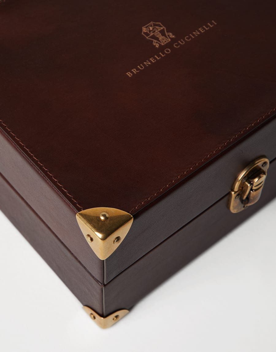Watch box Burgundy Man - Brunello Cucinelli