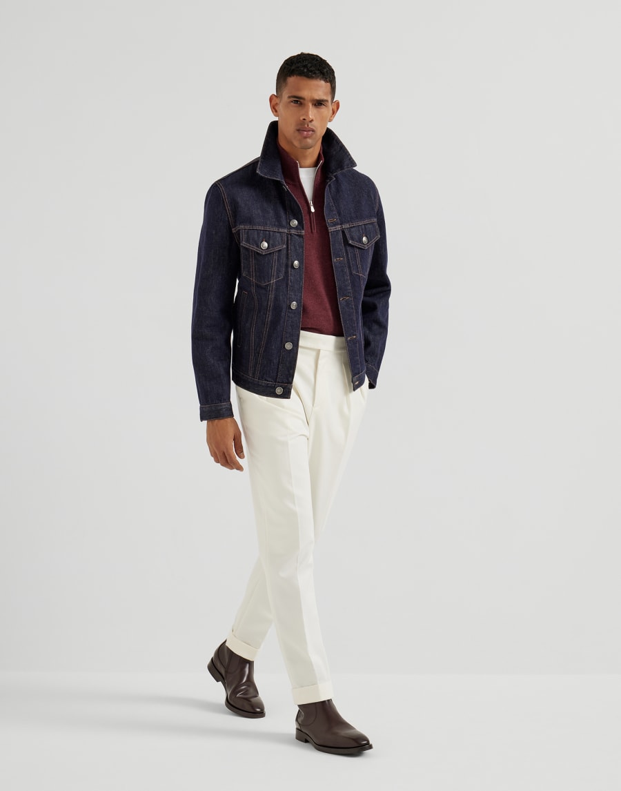 Pull en cachemire Amarante Homme - Brunello Cucinelli