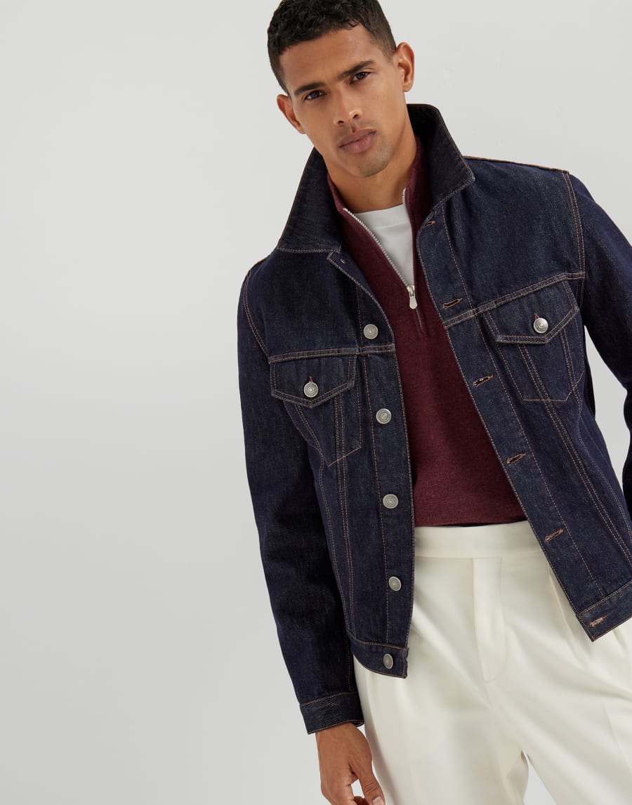Cashmere sweater Amaranth Man - Brunello Cucinelli