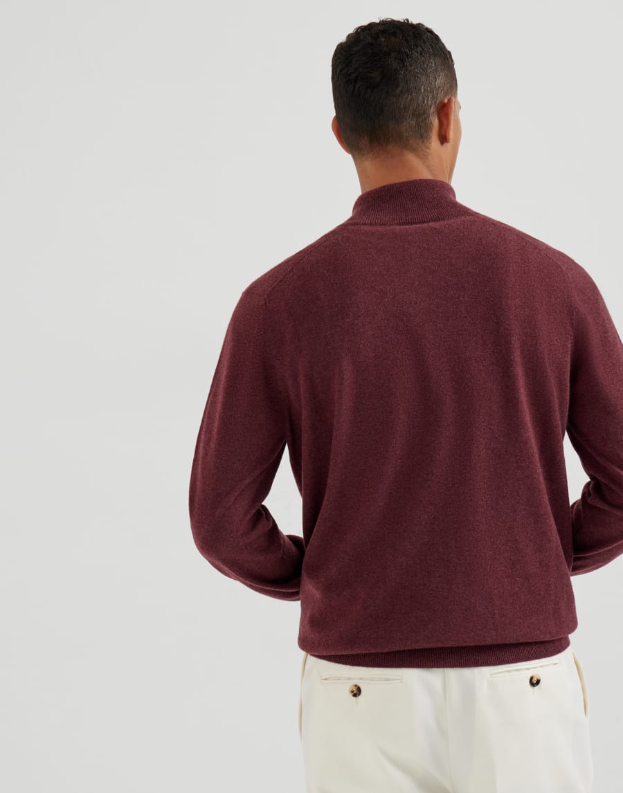 Pull en cachemire Amarante Homme - Brunello Cucinelli