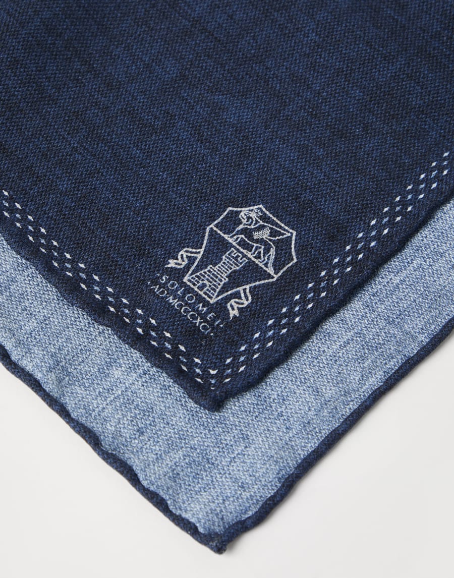 Silk pocket square Night Man - Brunello Cucinelli
