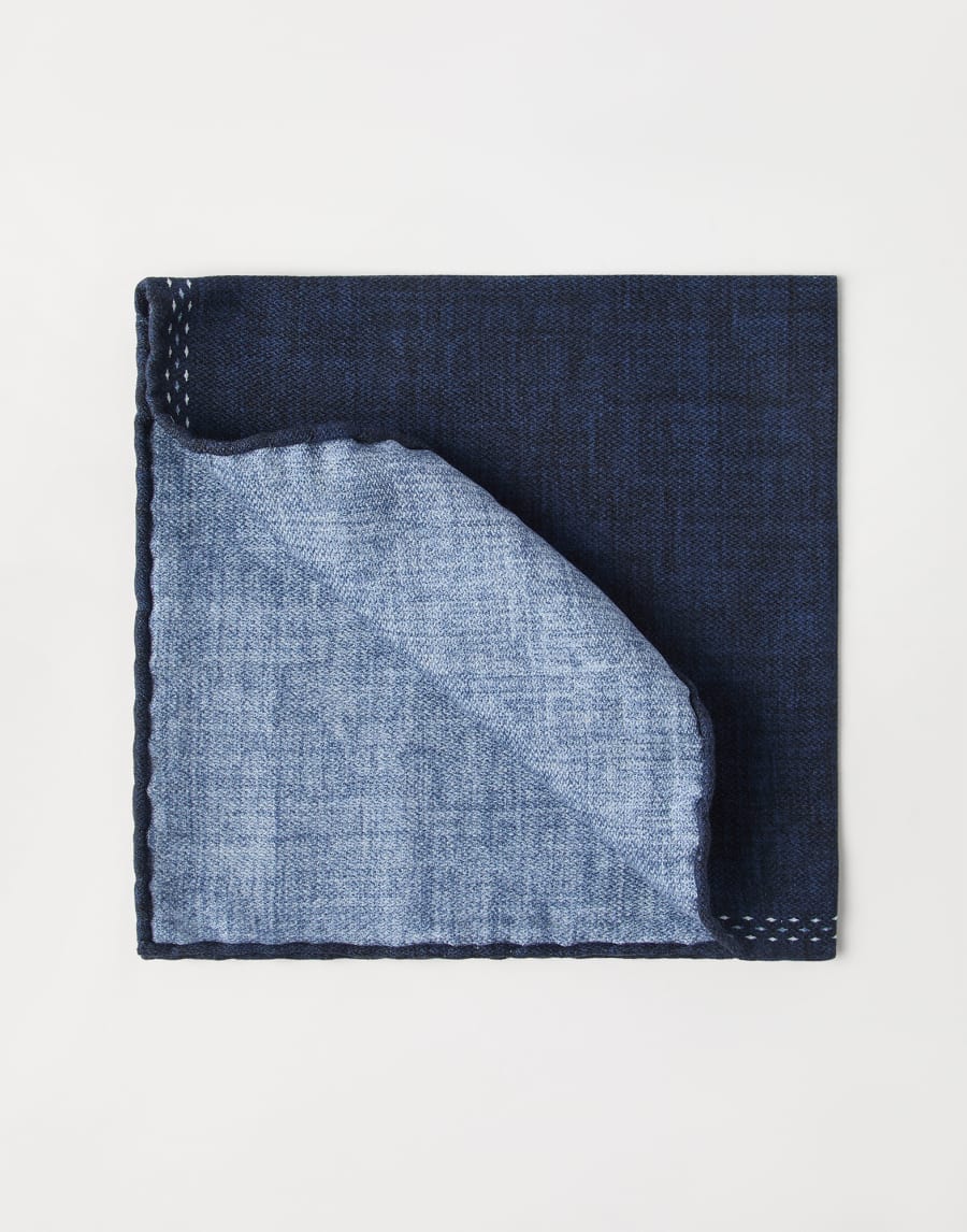 Silk pocket square Night Man - Brunello Cucinelli