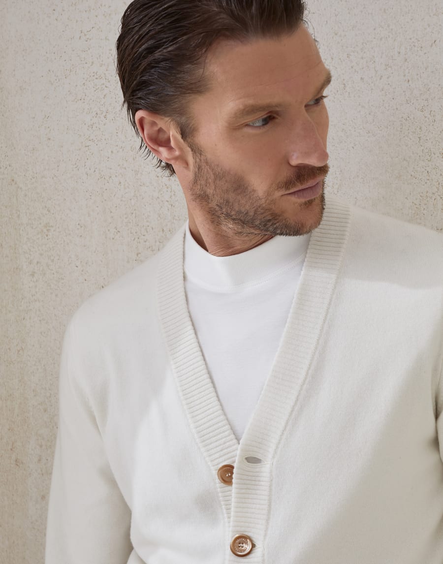 Cardigan aus Kaschmir Panama Herren - Brunello Cucinelli