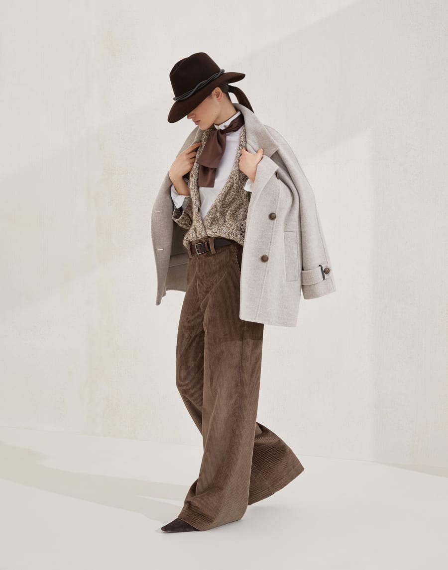 Loose trousers Brown Woman - Brunello Cucinelli