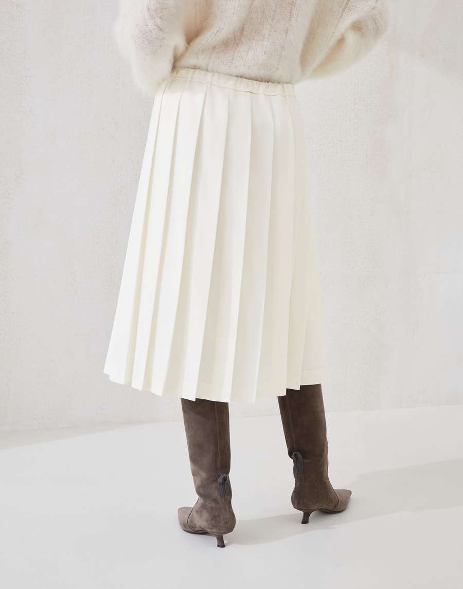 プリーテッド トラックスカート パナマ レディース - Brunello Cucinelli