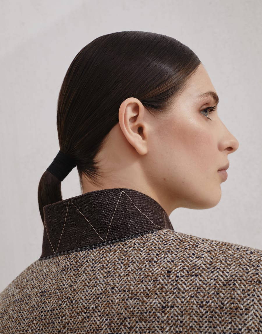 Flecked chevron vest Rope Woman - Brunello Cucinelli