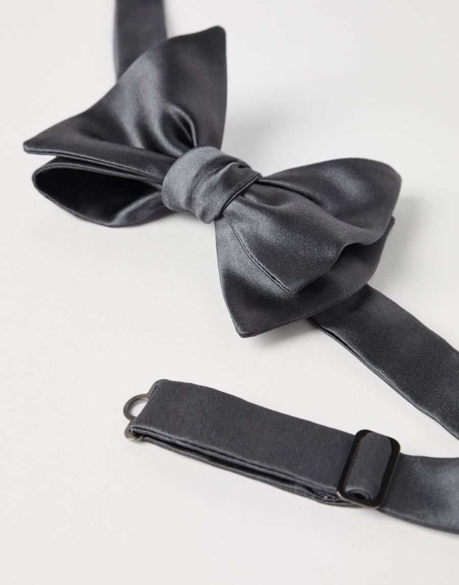 Satin bowtie Medium Grey Man - Brunello Cucinelli