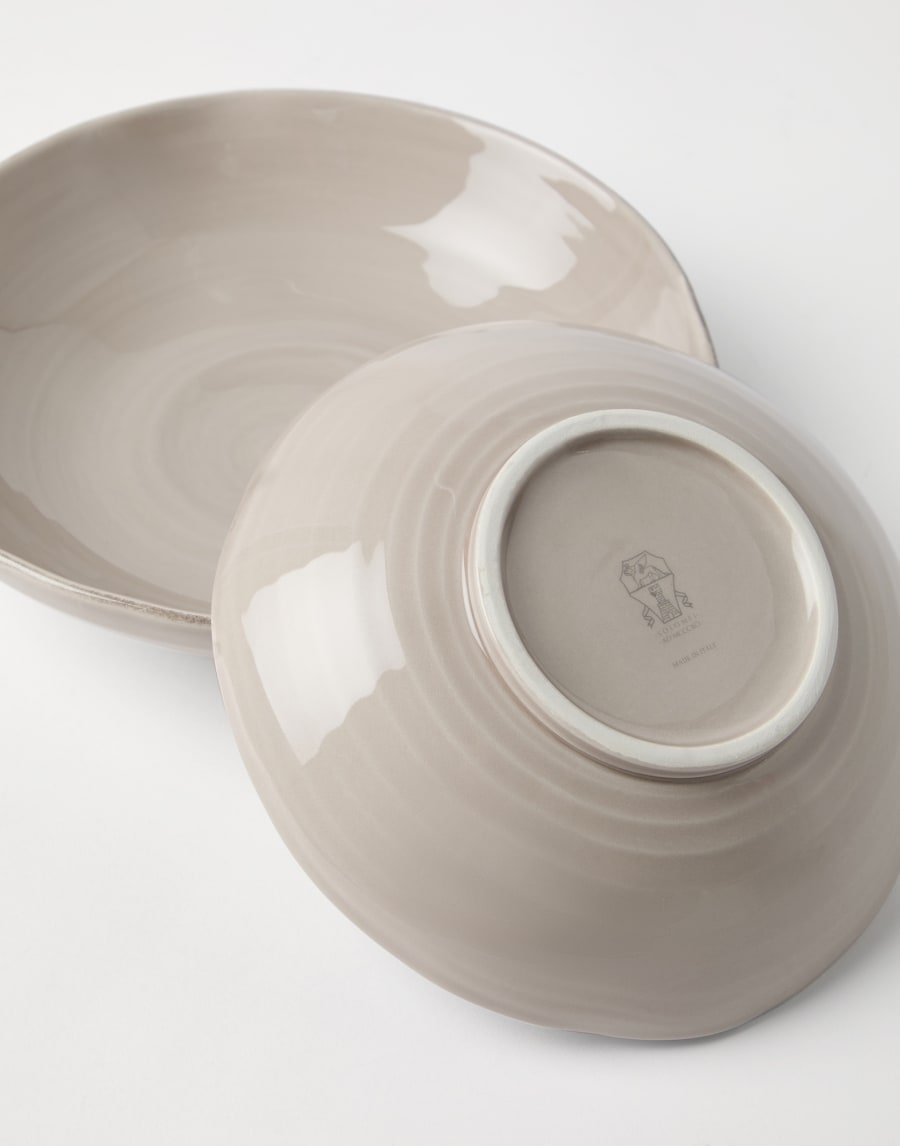 Set de platos hondos Marrón Lifestyle - Brunello Cucinelli