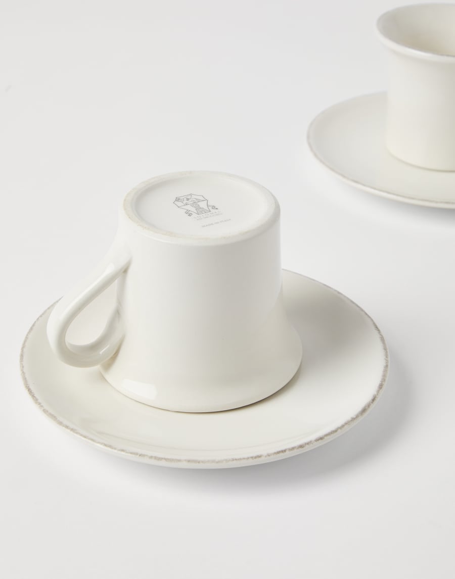 Set de tacitas de té Leche Lifestyle - Brunello Cucinelli