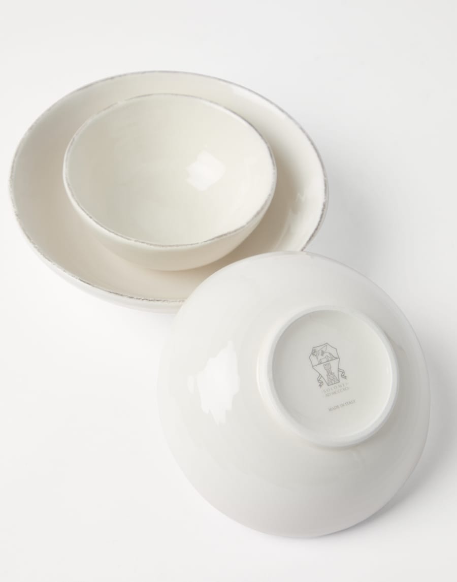 Bowl set Milk Lifestyle - Brunello Cucinelli