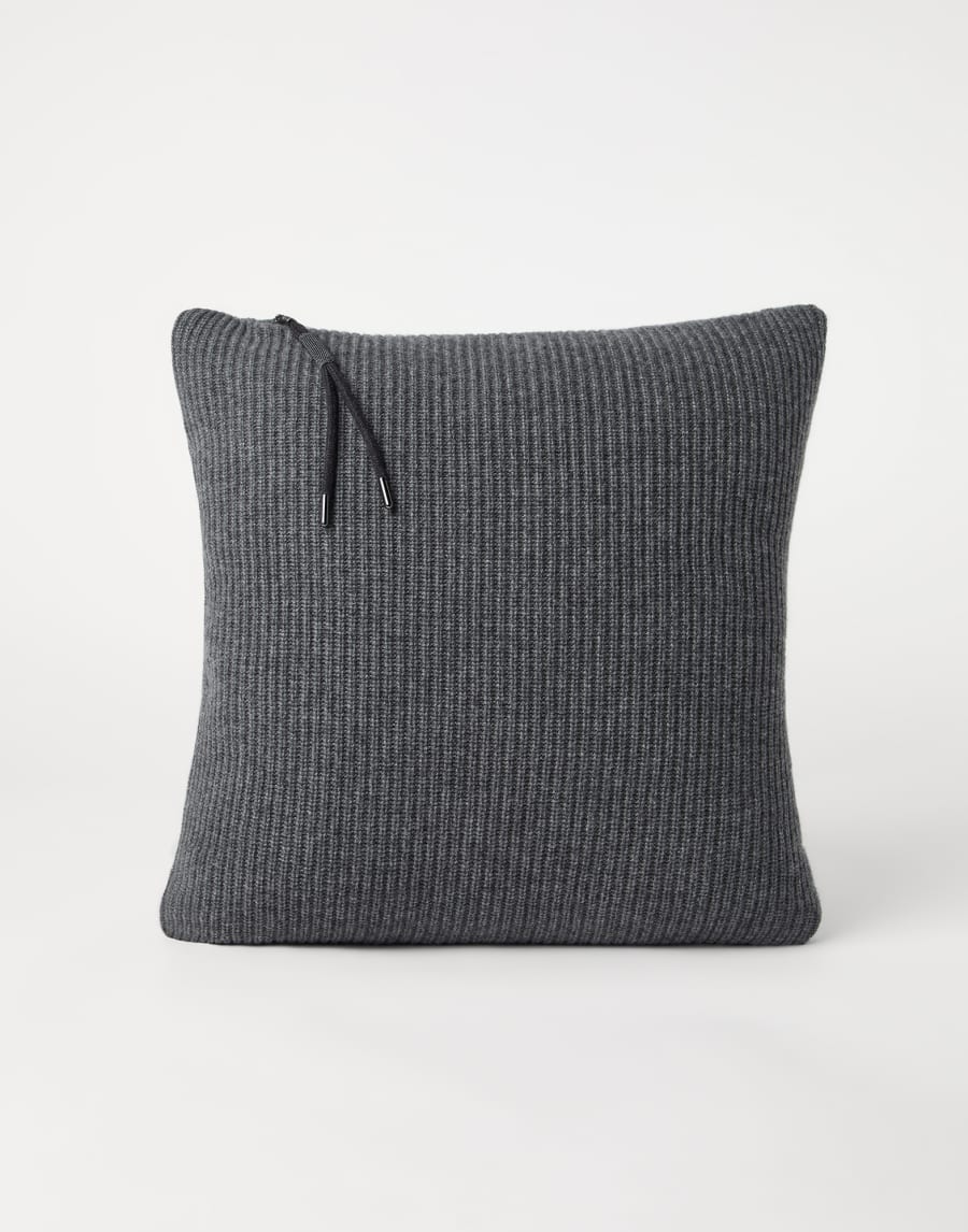 Knit cushion Lead Lifestyle - Brunello Cucinelli