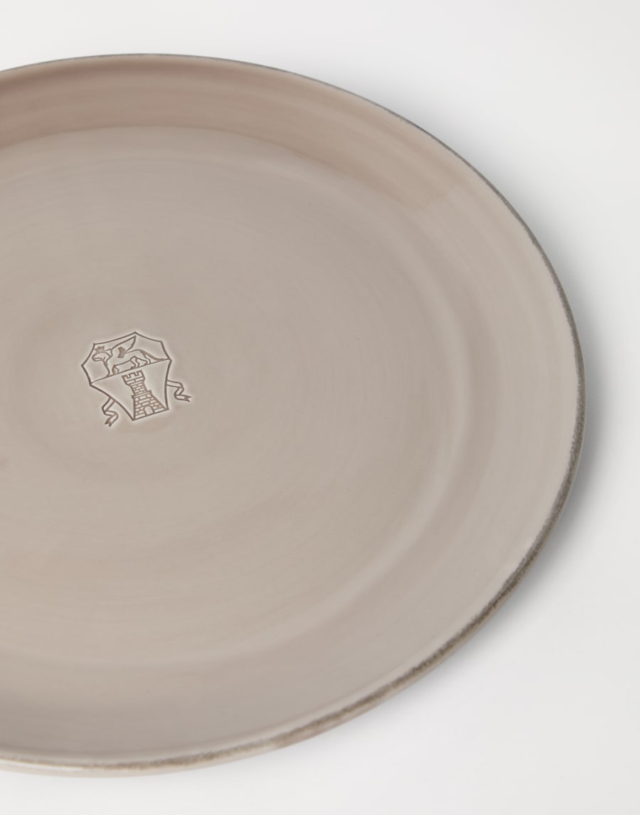 Ceramic charger plate Brown Lifestyle - Brunello Cucinelli