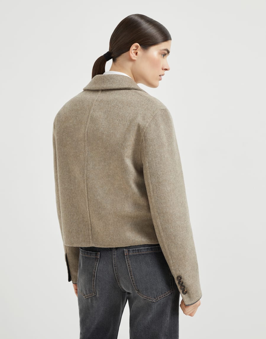 Hand-crafted cropped blazer Rope Woman - Brunello Cucinelli