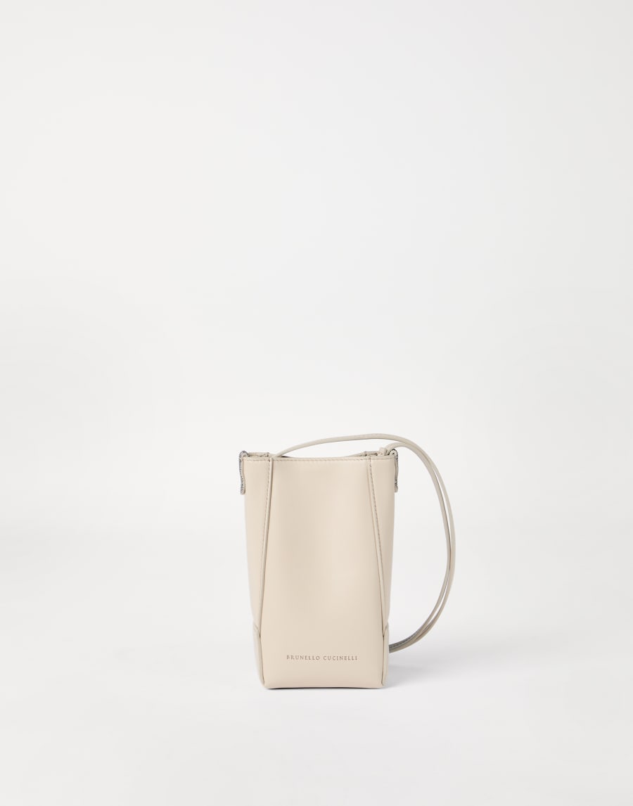 BC Duo phone holder Ivory Woman - Brunello Cucinelli
