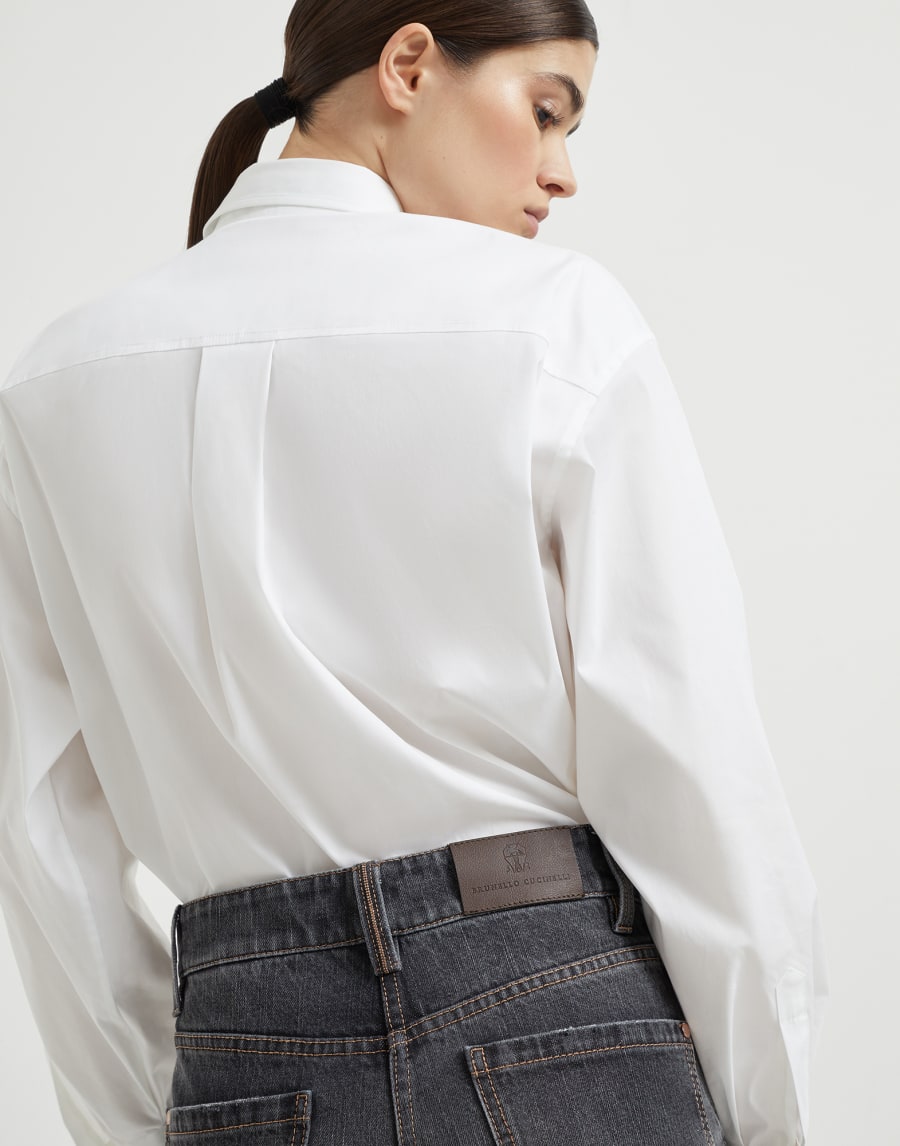 Authentic denim trousers Dark Grey Woman - Brunello Cucinelli