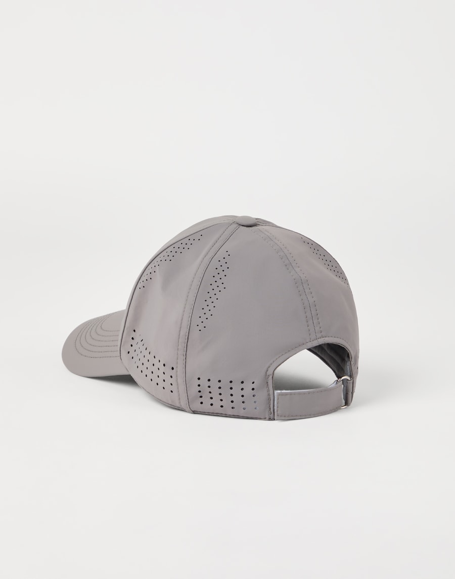Baseball cap with logo Grey Man - Brunello Cucinelli