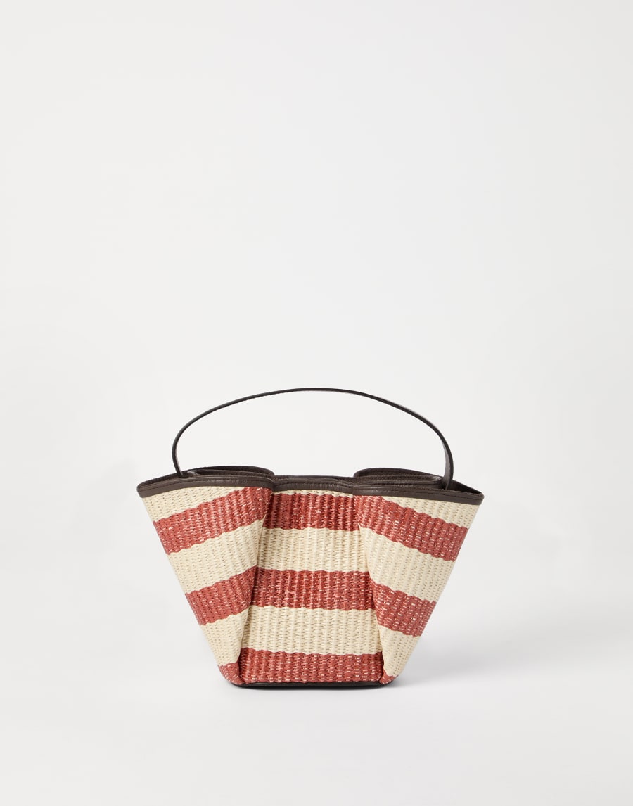 Marina shopper bag Orange Woman - Brunello Cucinelli