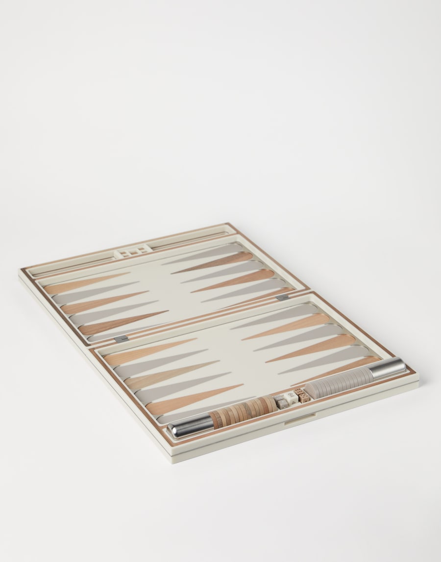 双陆棋套 米黄 生活风格 - Brunello Cucinelli