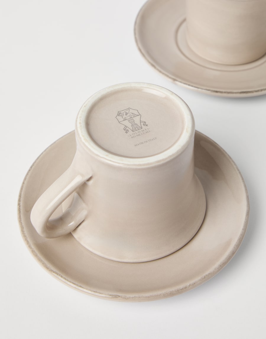 Set de tacitas de té Marrón Lifestyle - Brunello Cucinelli