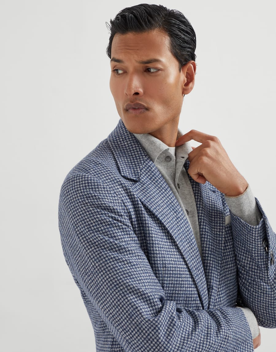 Deconstructed Cavallo blazer Denim Man - Brunello Cucinelli