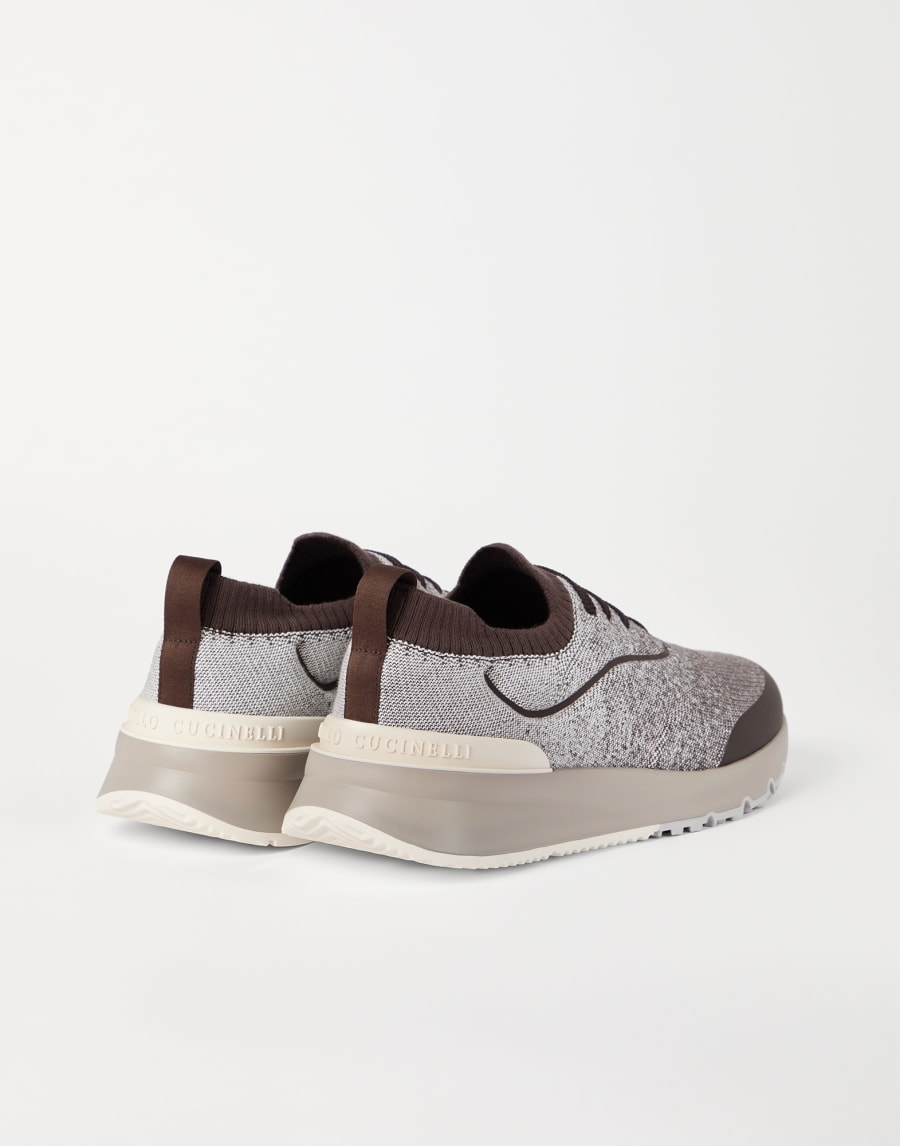 Knit runners Brown Man - Brunello Cucinelli