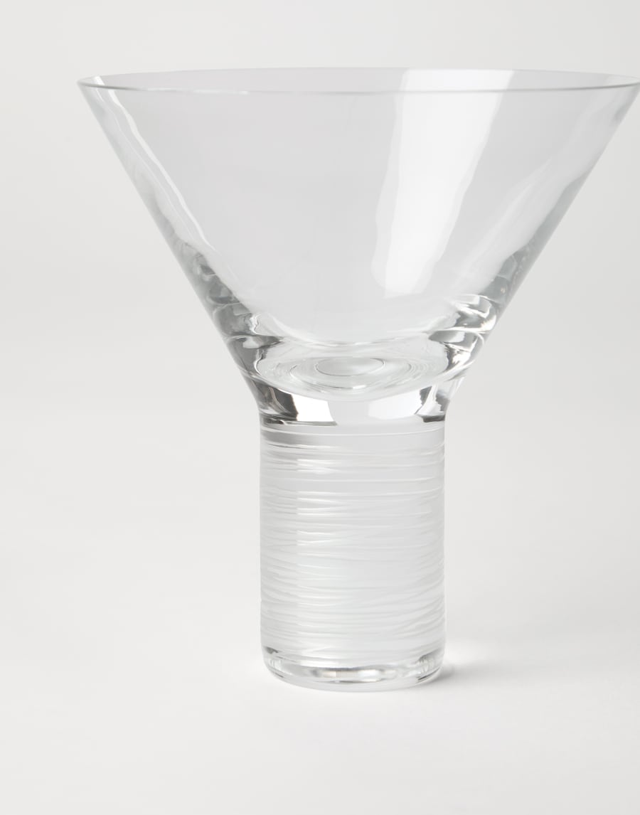 Martini-Kelch aus Muranoglas Transparent Lifestyle - Brunello Cucinelli
