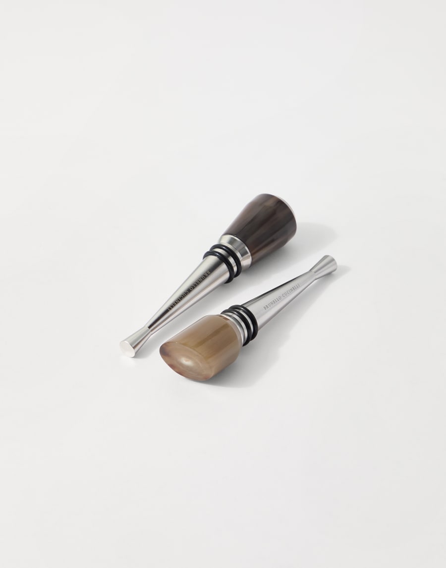 キャップ 2個セット 天然ホーン ライフスタイル - Brunello Cucinelli