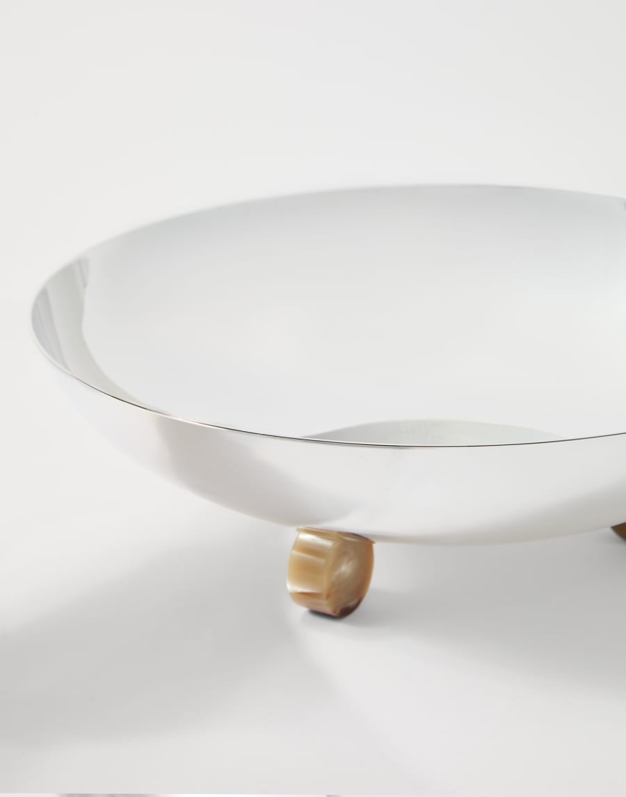 Coupe en acier inox plaqué argent Gris Lifestyle - Brunello Cucinelli