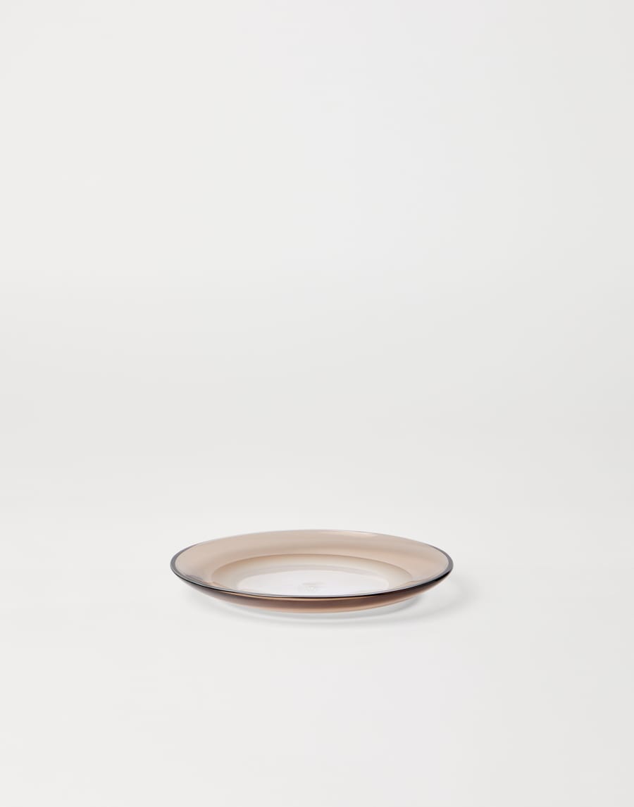 Murano glass bread plate Natural Lifestyle - Brunello Cucinelli