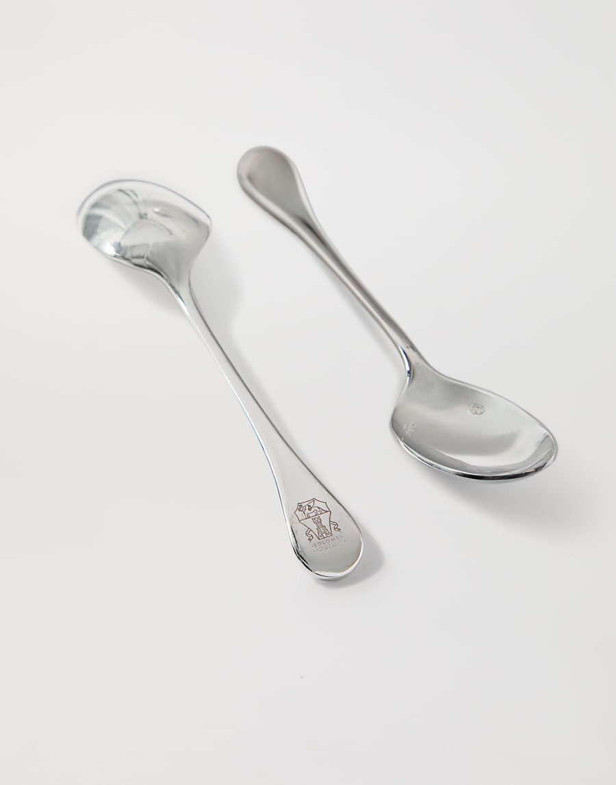 Set of coffee spoons Light Grey Lifestyle - Brunello Cucinelli
