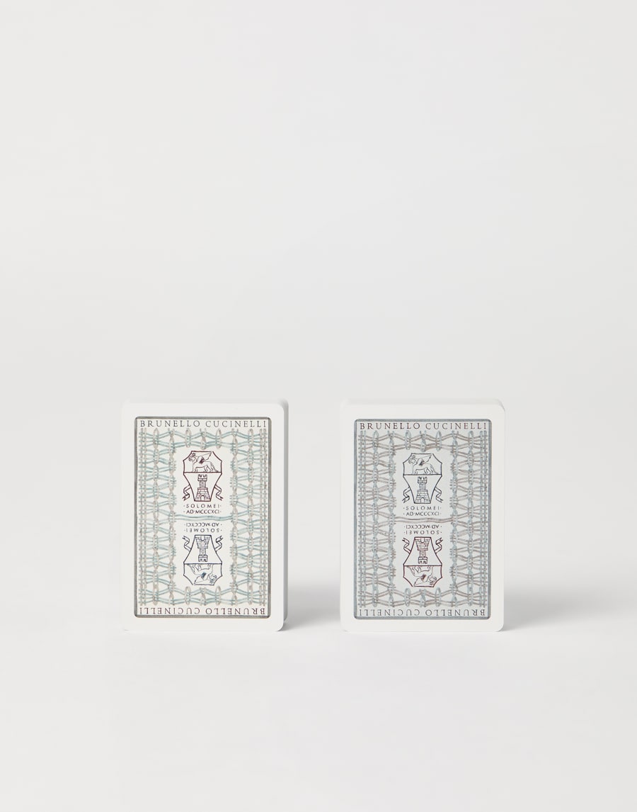 Carte da gioco con cofanetto Panama Lifestyle - Brunello Cucinelli