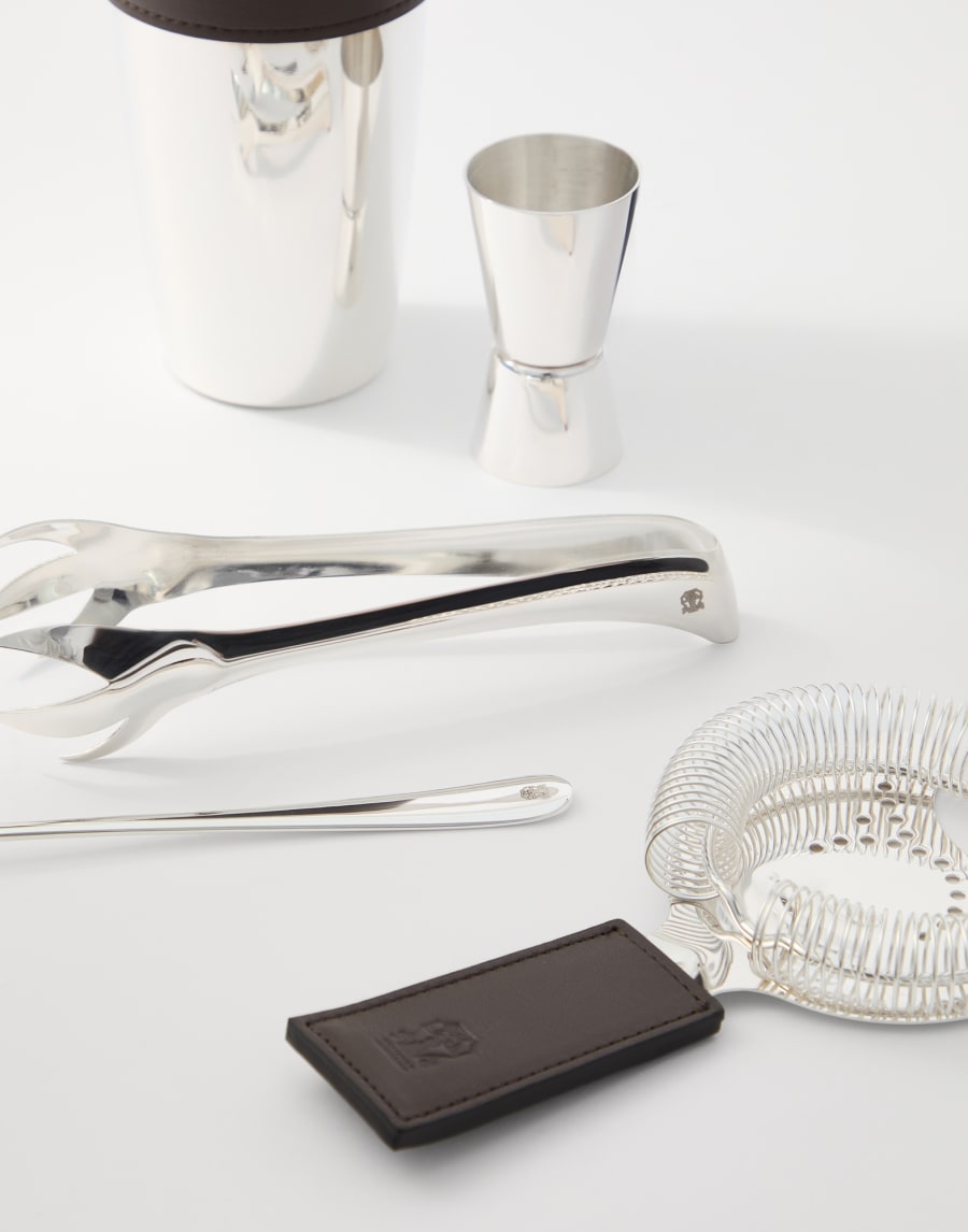 鸡尾酒调制工具 雪茄色 生活风格 - Brunello Cucinelli