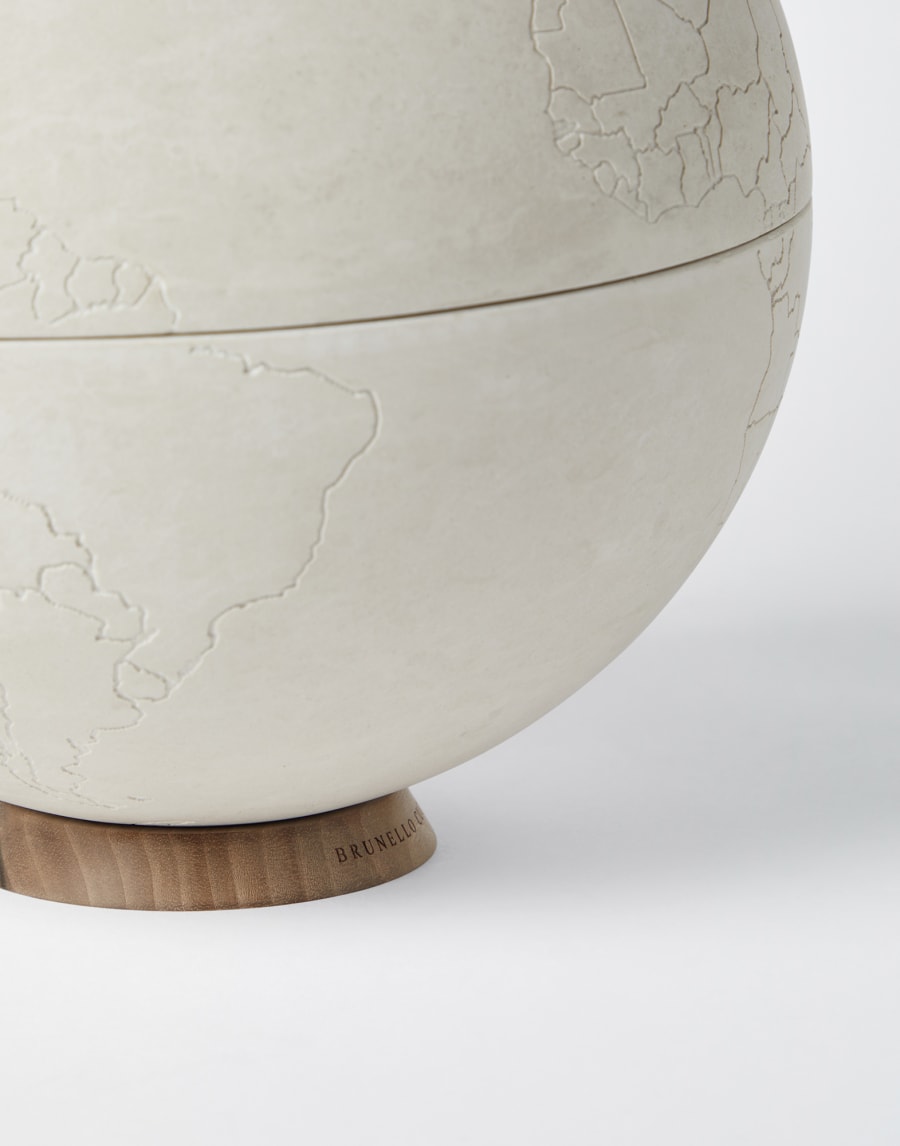 Глобус из камня Натуральный Стиль жизни - Brunello Cucinelli