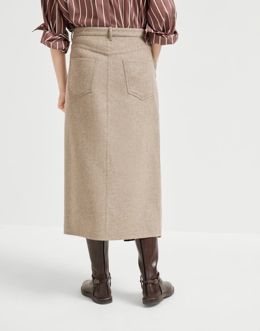 Hand-finished skirt Rope Woman - Brunello Cucinelli