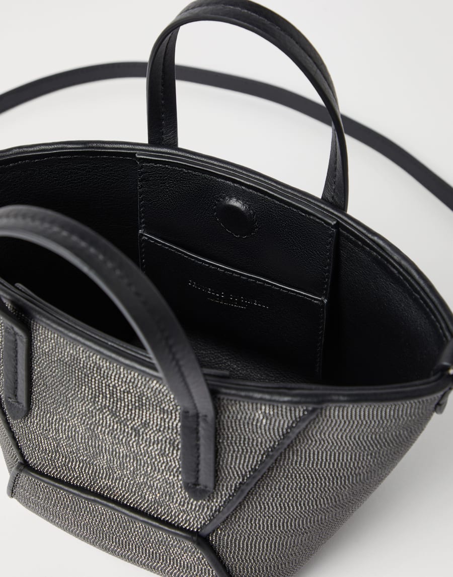 Precious BC Duo mini bag Black Woman - Brunello Cucinelli