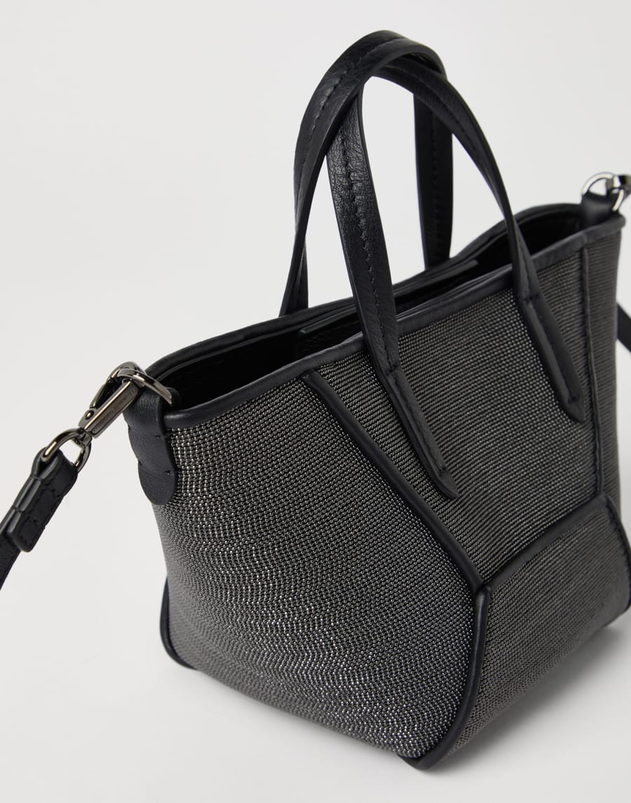 Precious BC Duo mini bag Black Woman - Brunello Cucinelli