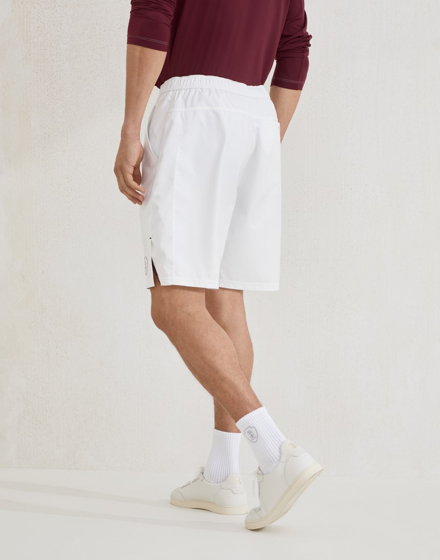 Bermudas de nailon Blanco Hombre - Brunello Cucinelli