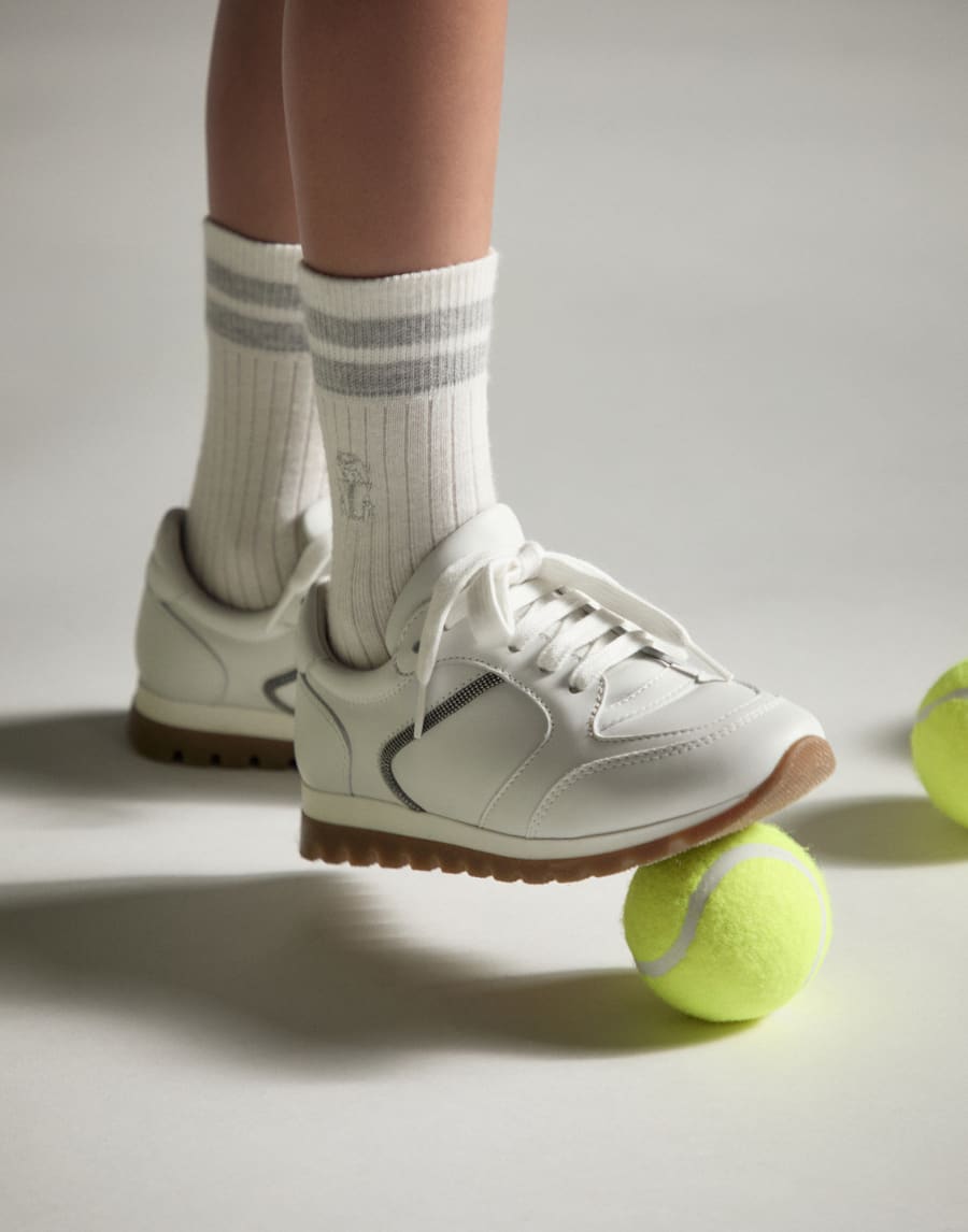 Knit socks Light Grey Girls - Brunello Cucinelli