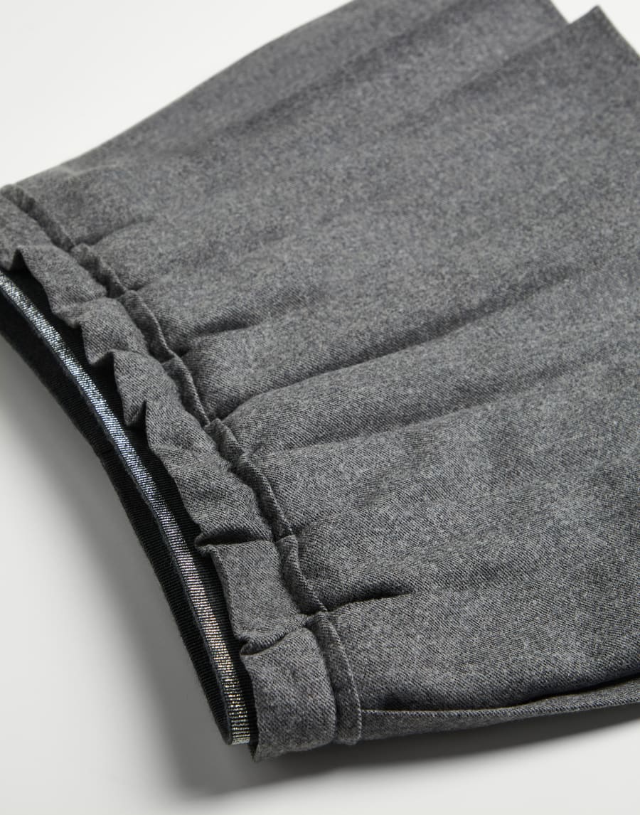 Pleated skirt Dark Grey Girls - Brunello Cucinelli