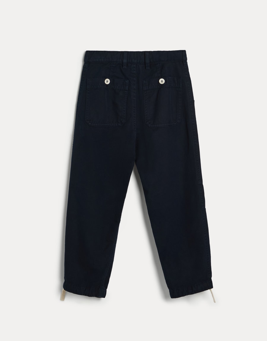 Utility trousers Navy Blue Boys - Brunello Cucinelli