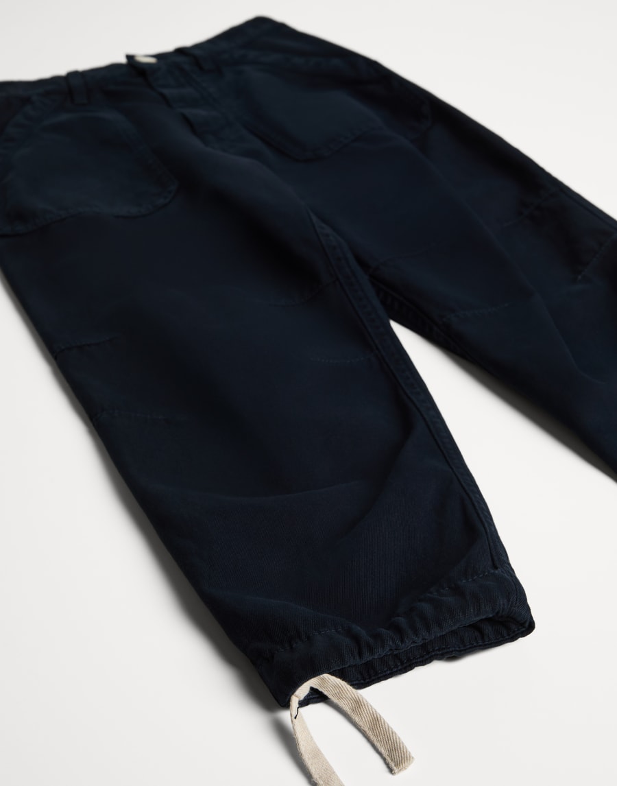 Utility trousers Navy Blue Boys - Brunello Cucinelli