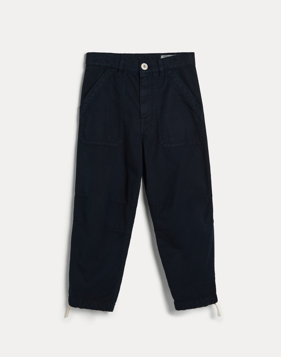 Utility trousers Navy Blue Boys - Brunello Cucinelli